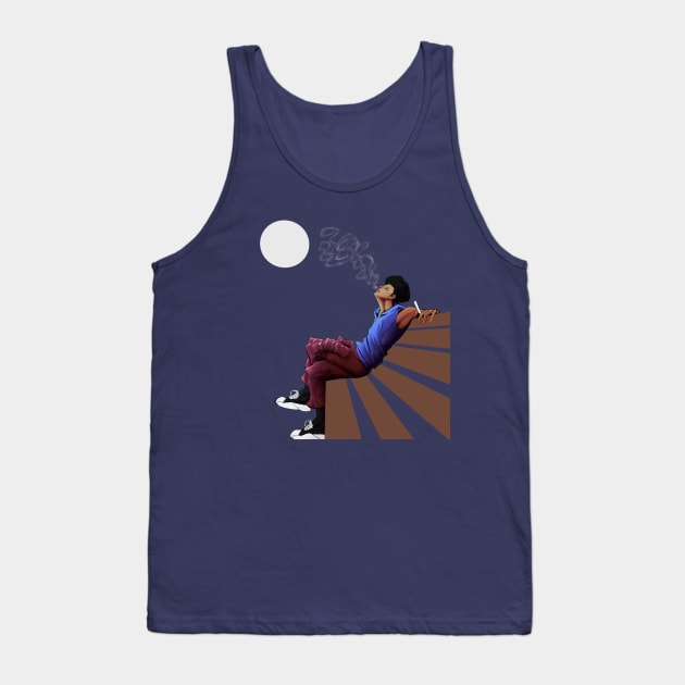 Just Chill Tank Top by Melanartist